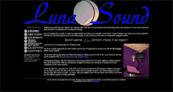 Desktop Screenshot of lunasound.com