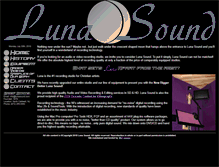 Tablet Screenshot of lunasound.com